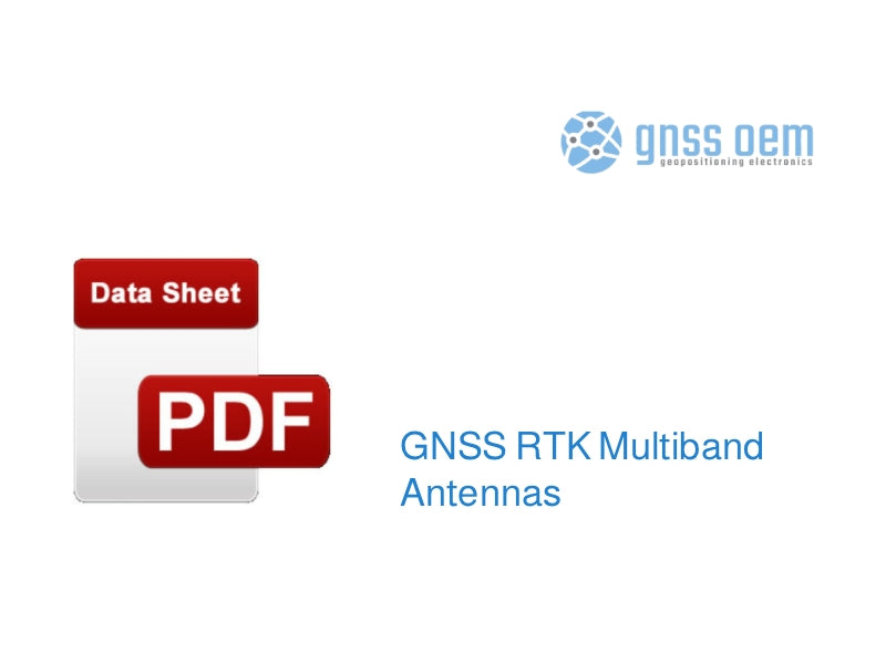 GNSS RTK Multiband Antennas datasheet