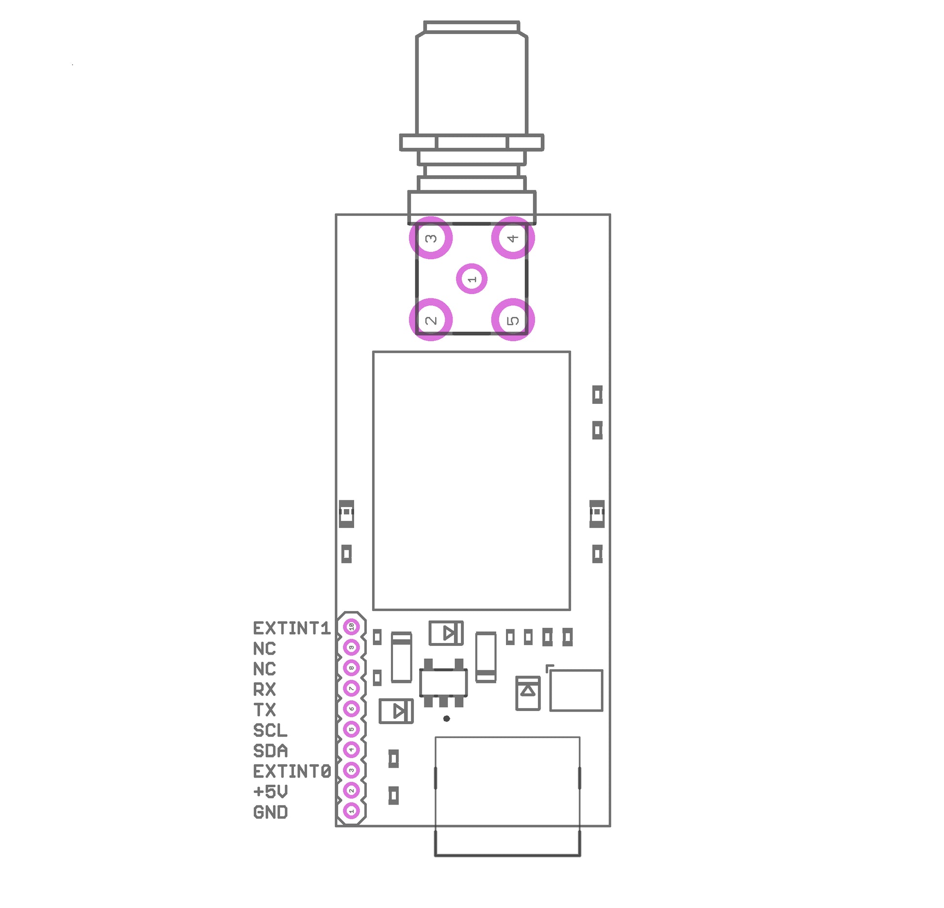 NEO-M8T TIME and RAW receiver board with SMA (RTK ready) – Eltehs GNSS Store (elt0332)