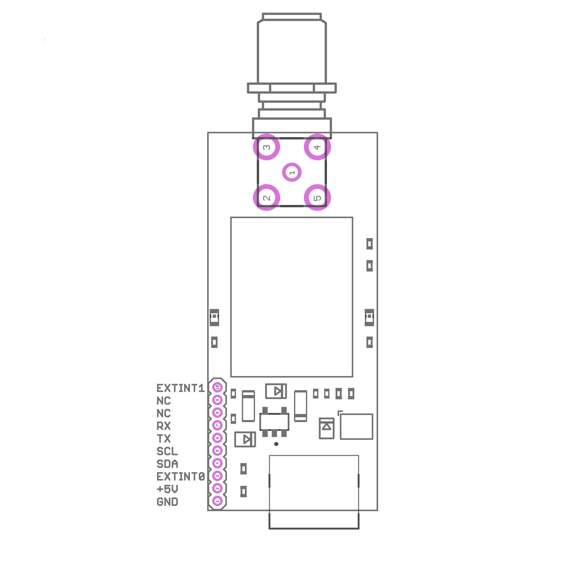 NEO-M8T TIME and RAW receiver board with SMA (RTK ready) – Eltehs GNSS Store (elt0332)