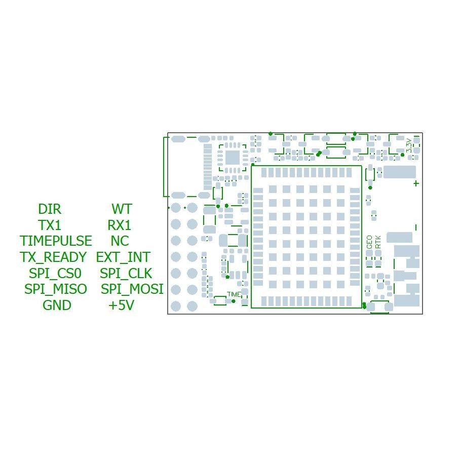 M20 RTK InCase PIN GNSS receiver board with USB C – Eltehs GNSS Store (elt0621)