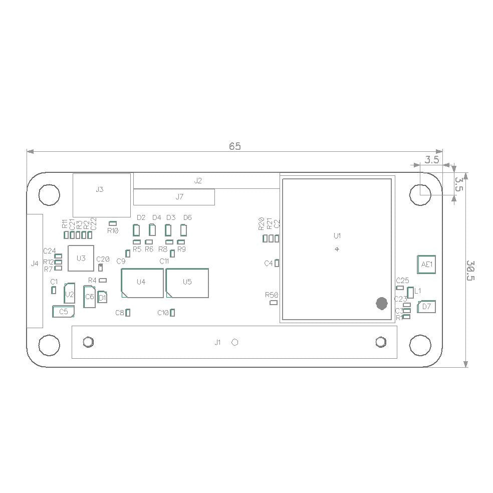 UM980 RTK GNSS Raspberry PI HAT – Eltehs GNSS Store (elt0229)