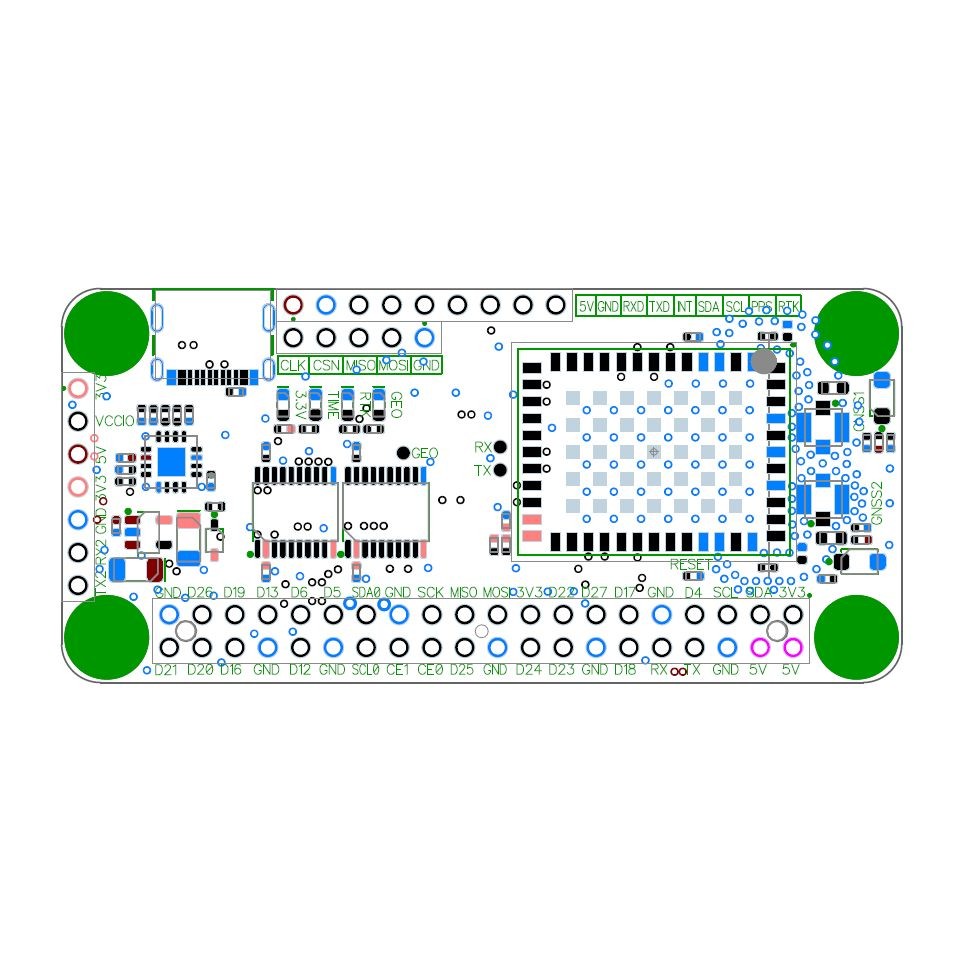 UM982 RTK GNSS Raspberry PI HAT – Eltehs GNSS Store (elt0219)