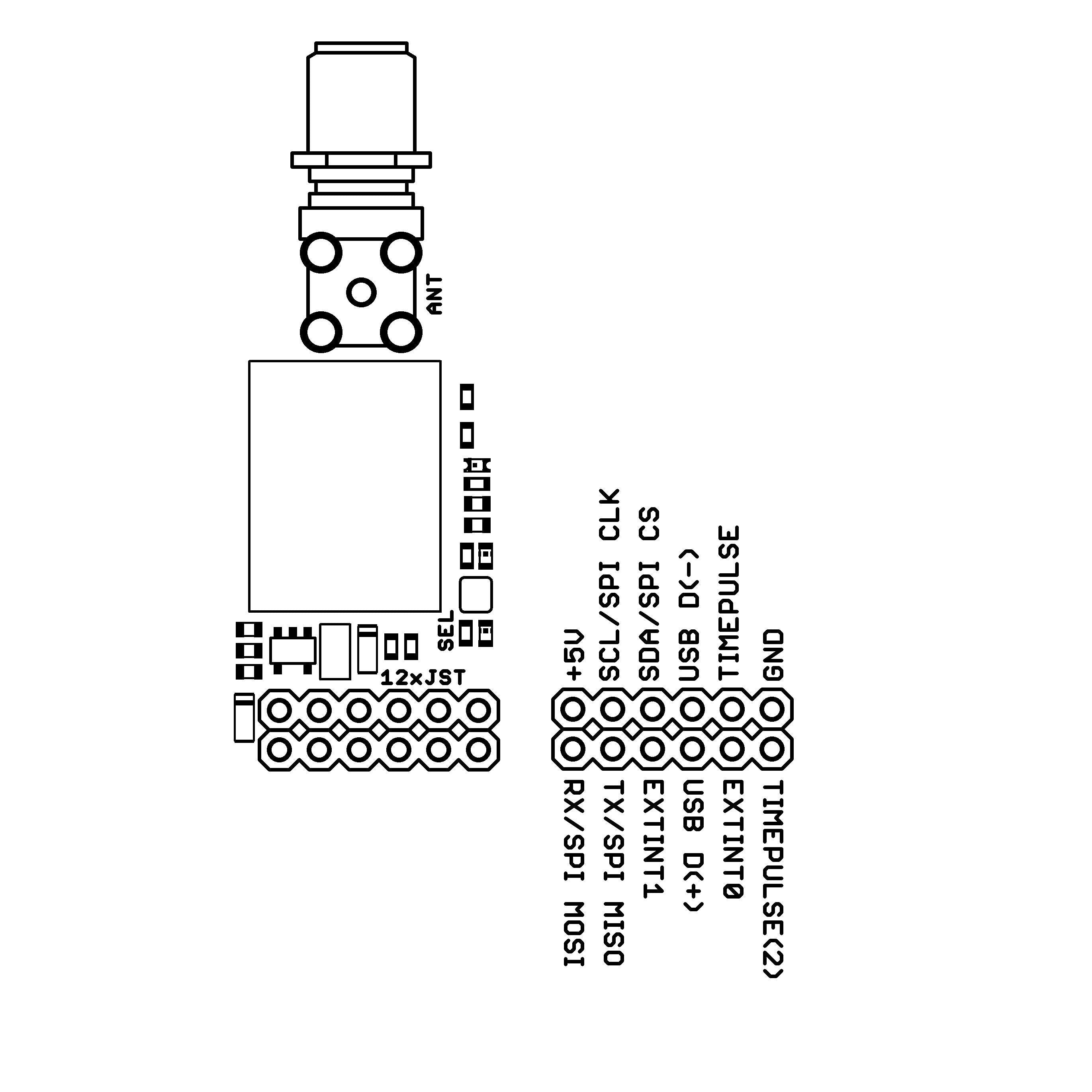 NEO-M8T InCase PIN series TIME & RAW receiver board (RTK ready) – Eltehs GNSS Store (elt0065)