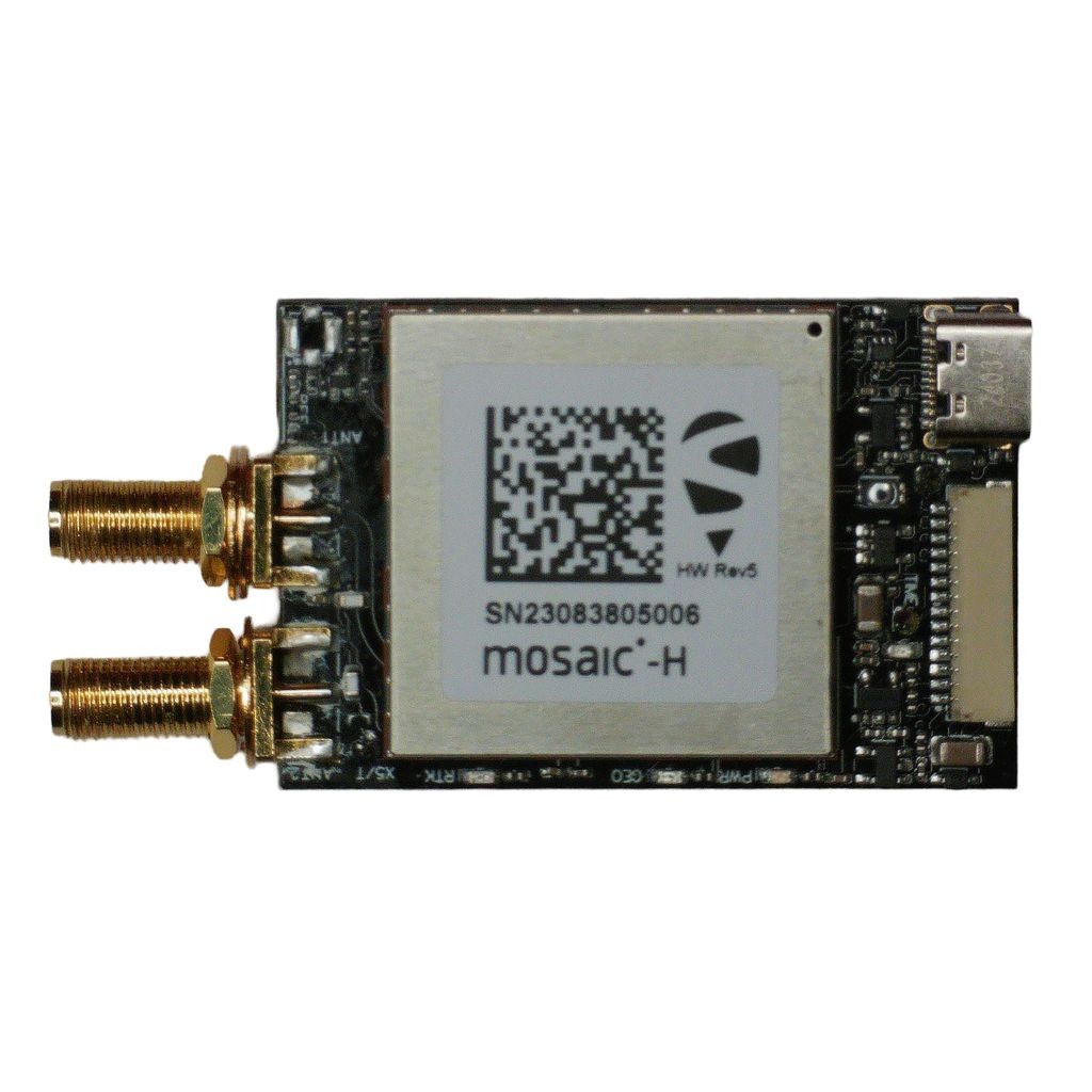 mosaic-H Dual Channel RTK InCase PIN GNSS receiver board with JST and USB C – Eltehs GNSS Store (elt0713)