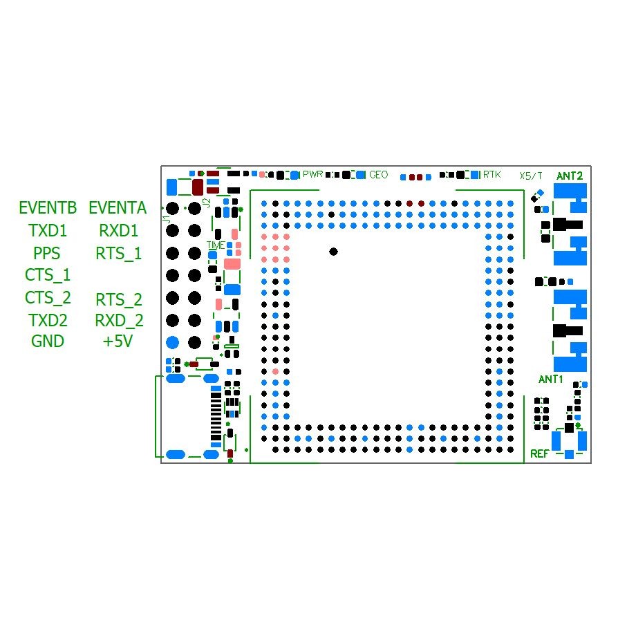 mosaic-X5 RTK InCase PIN GNSS receiver board with USB C – Eltehs GNSS Store (elt0721)