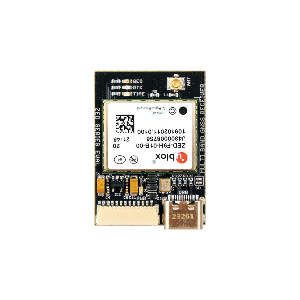 ZED-F9H high precision GNSS USB C module for heading applications with UF.L – Eltehs GNSS Store (elt0319)