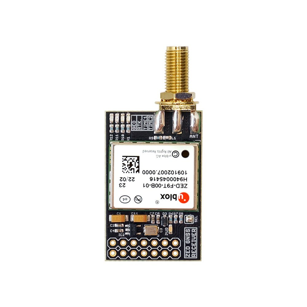 ZED-F9T 5G Network Synchronization RTK InCase PIN timing module SMA