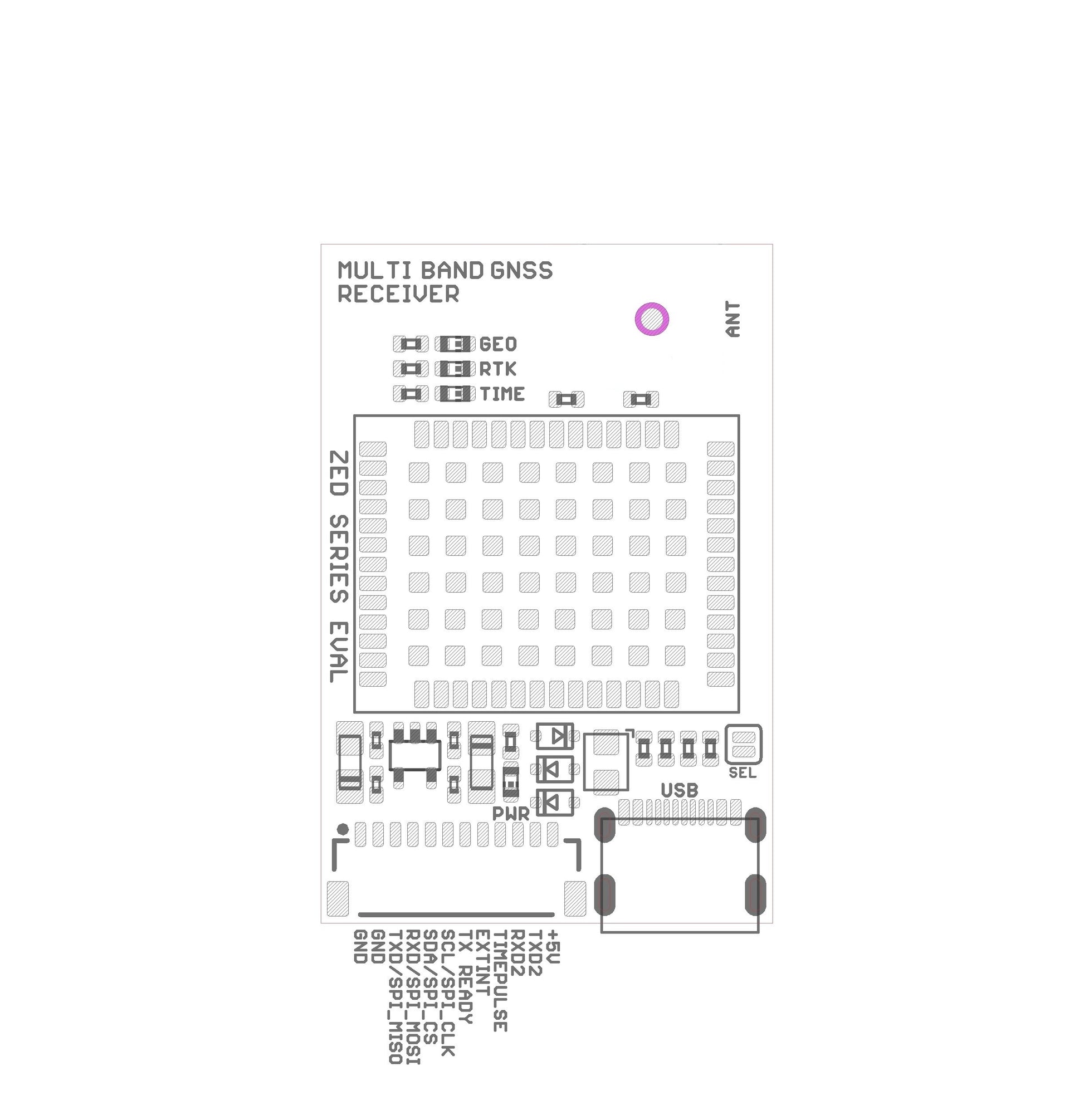 ZED-F9T-20B L1/L2/L5/E5a high accuracy USB C timing module with UF.L – Eltehs GNSS Store (elt0336)