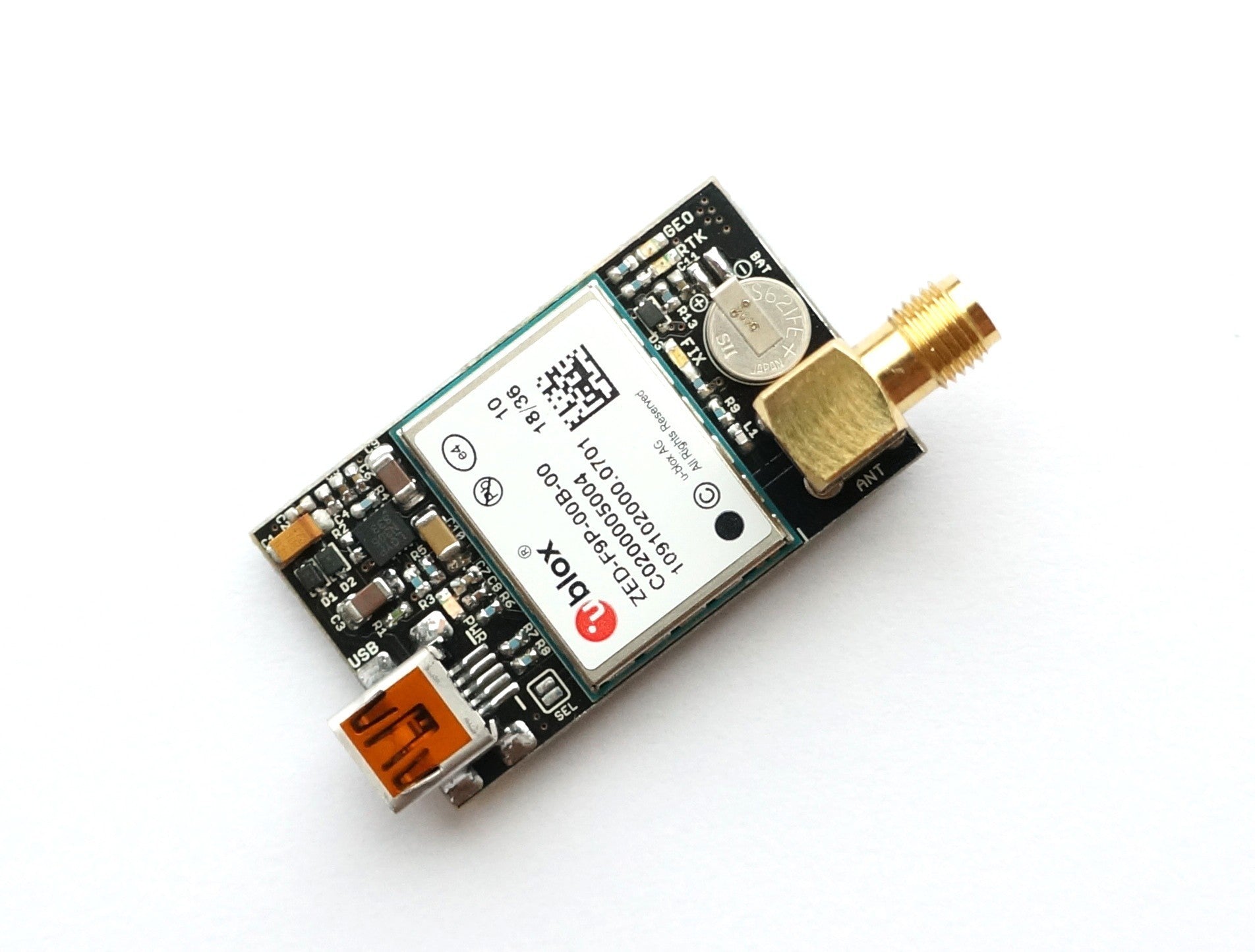 ZED-F9H high precision GNSS module for heading applications: SMA, USB – Eltehs GNSS Store (elt0098)