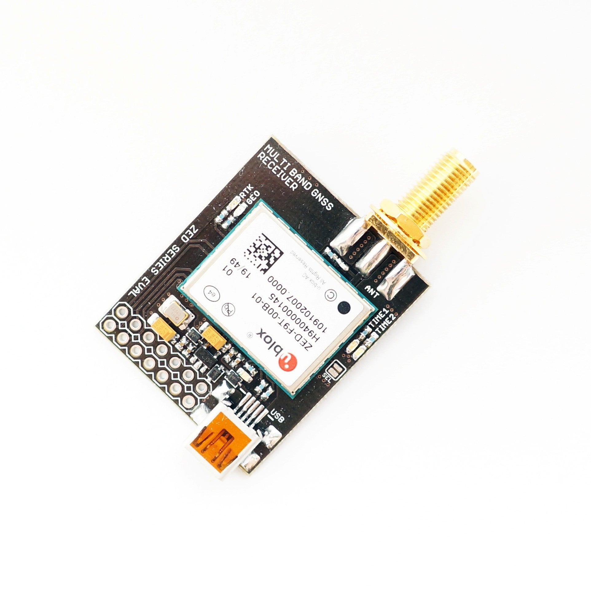 ZED-F9T 5G Network Synchronization InCase PIN timing module SMA USB – Eltehs GNSS Store (elt0113)