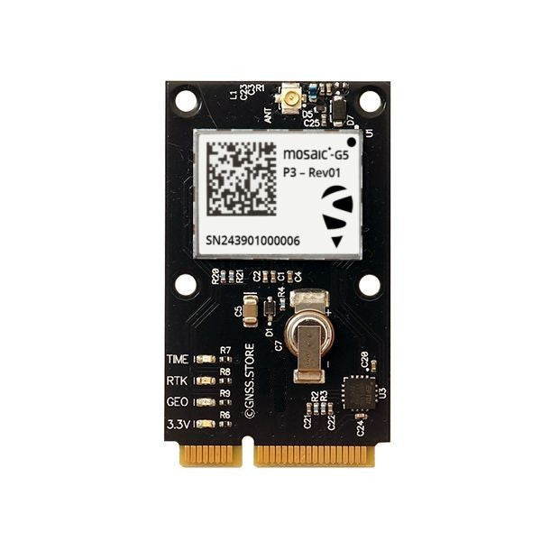 mosaic-G5 mPCIe socket RTK GNSS receiver