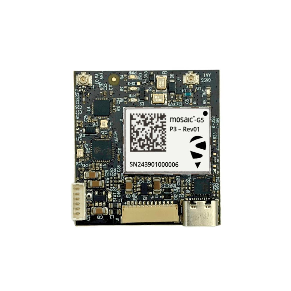 mosaic-G5 RTK whith LoRa technology GNSS receiver board, USB-C / JST connectors – Eltehs GNSS Store (elt0763)