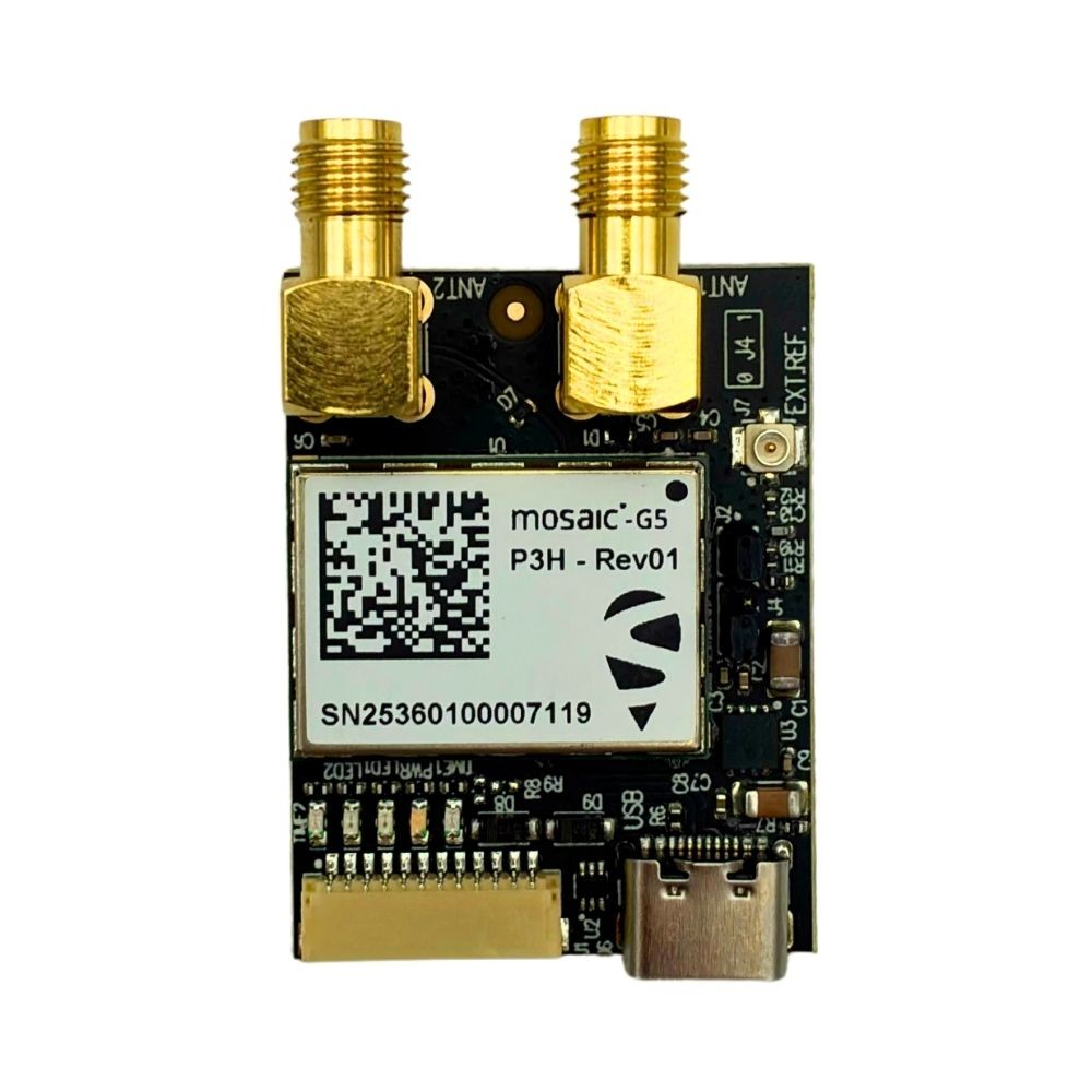 mosaic-G5 P3H Dual Channel RTK GNSS receiver board with USB C and JST – Eltehs GNSS Store (elt0773)