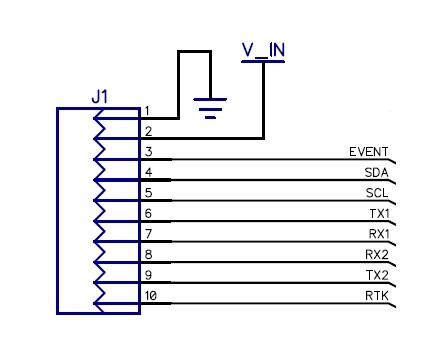 Budget M10 RTK InCase PIN GNSS receiver board with USB C and SMA – Eltehs GNSS Store (elt0601)