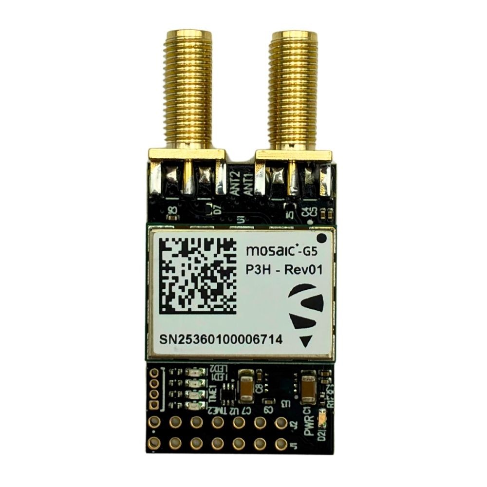 mosaic-G5 P3H Dual Channel RTK InCase PIN GNSS receiver board – Eltehs GNSS Store (elt0770)