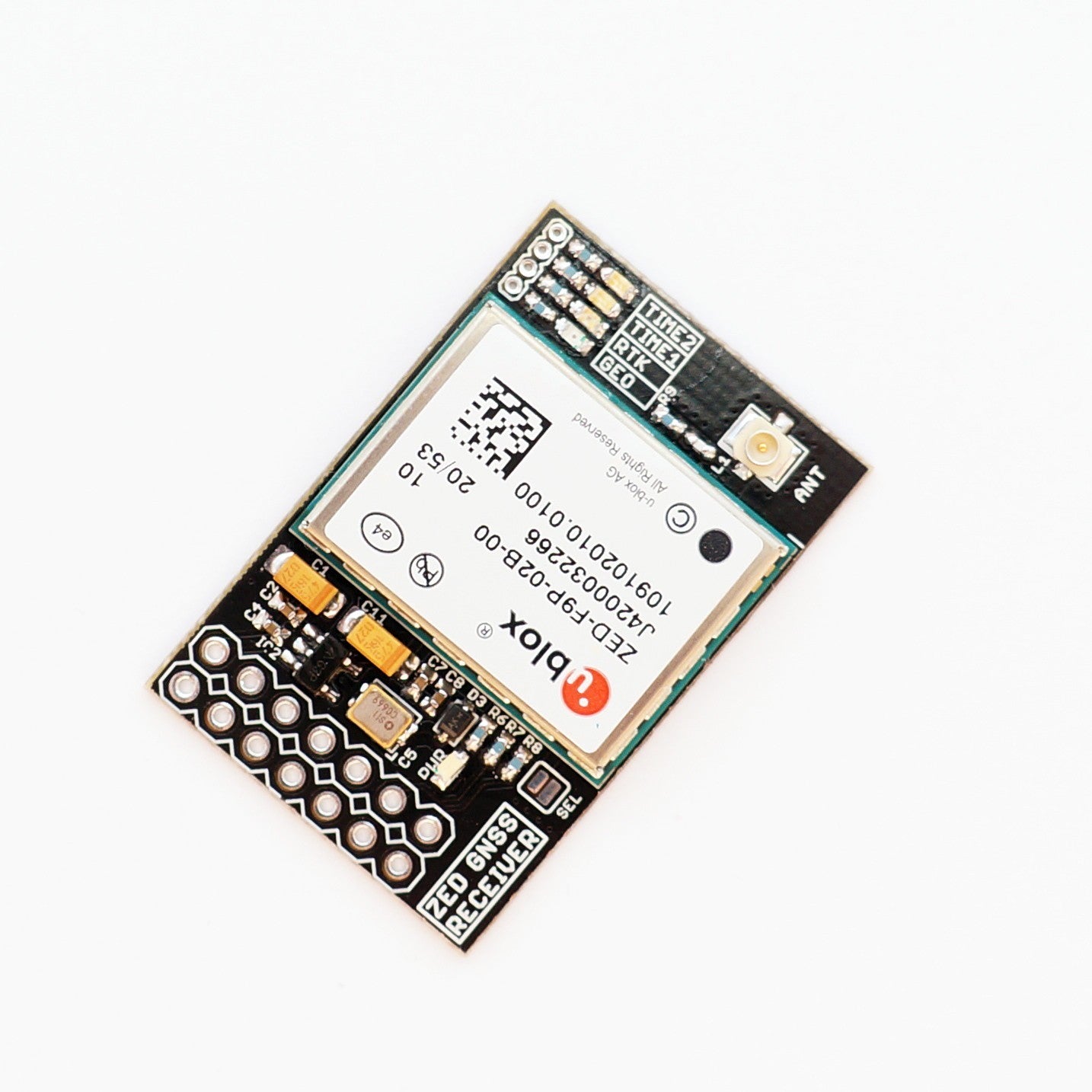 ZED-F9P RTK InCase PIN GNSS receiver board with IPEX (U.FL) with SAFEBoot pin – Eltehs GNSS Store (elt0142)