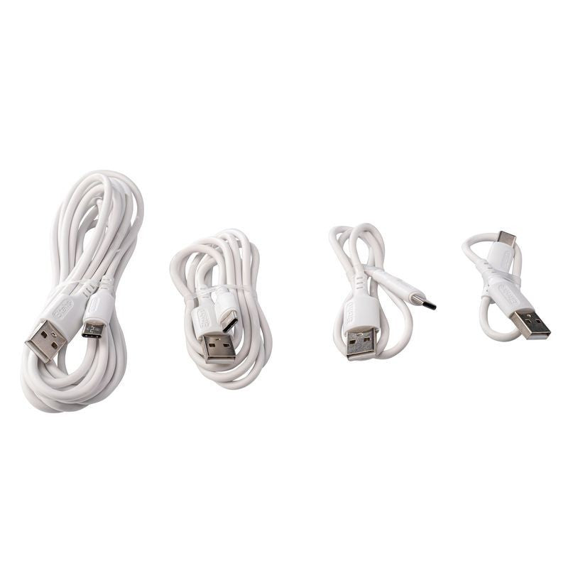 USB Type-C to USB A liquid silicone cable 1m (white) – Eltehs GNSS Store (elt0162w)