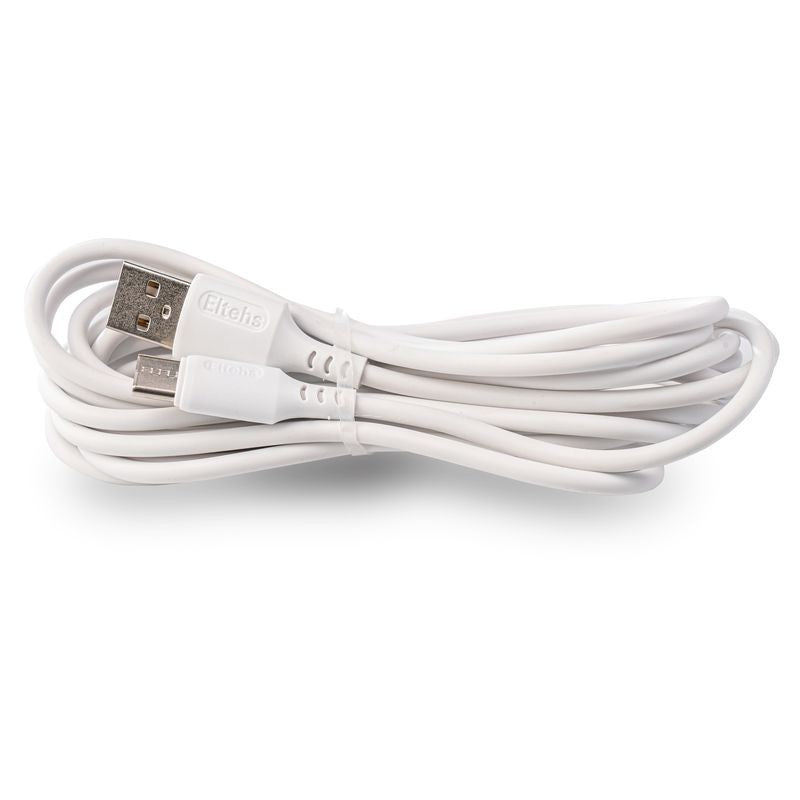 USB Type-C to USB A liquid silicone cable 3m (white) – Eltehs GNSS Store (elt0163w)