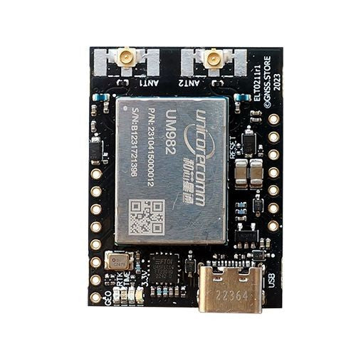 UM982 Dual Channel RTK InCase PIN GNSS receiver board with USB C – Eltehs GNSS Store (elt0211)
