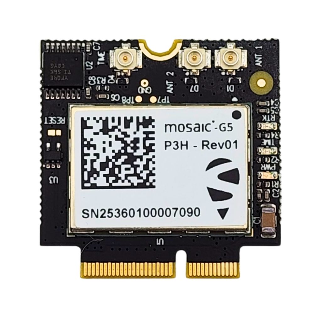 mosaic-G5 P3H Dual Channel M.2 socket RTK GNSS receiver